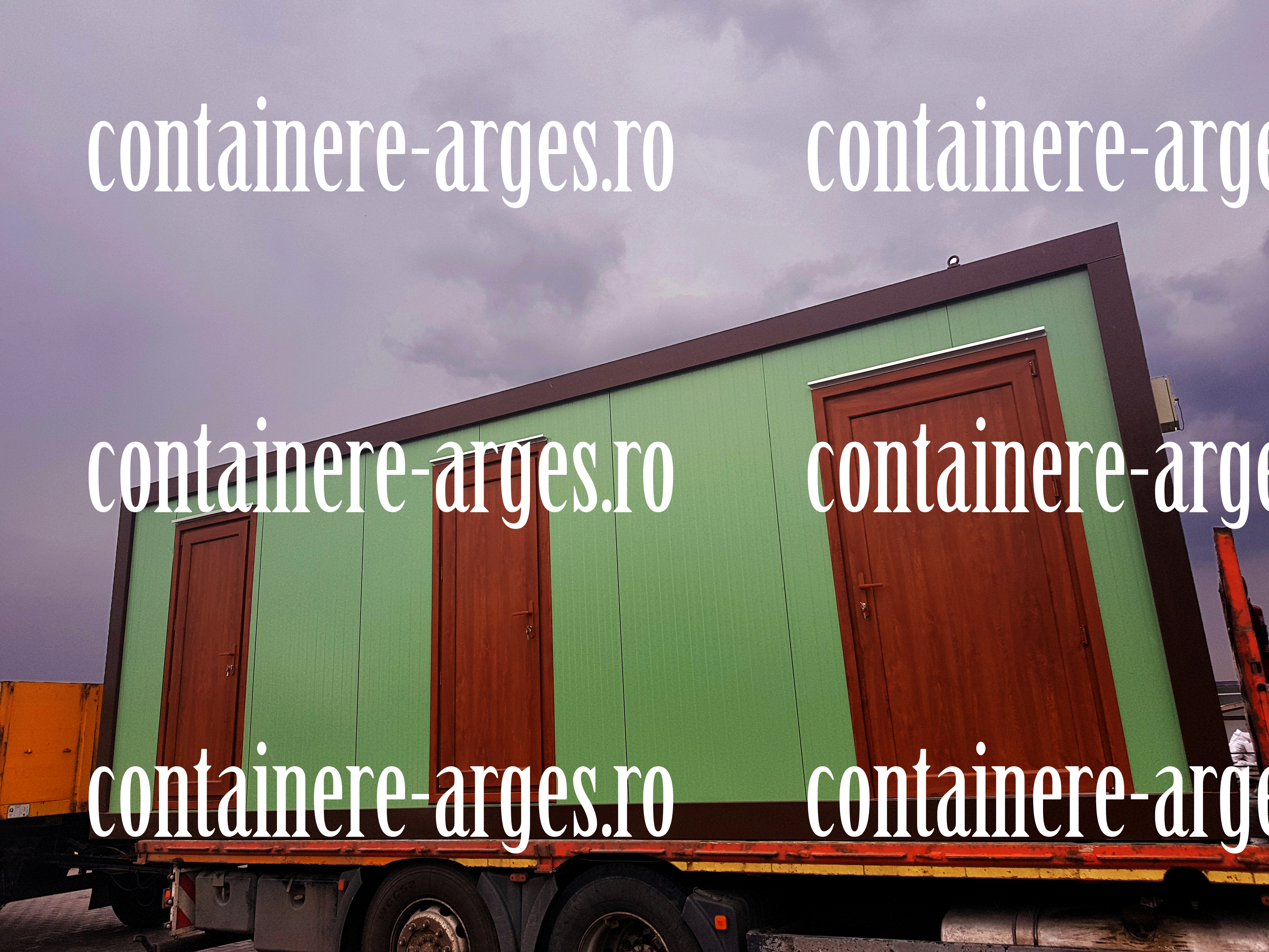 casa din containere maritime pret Arges