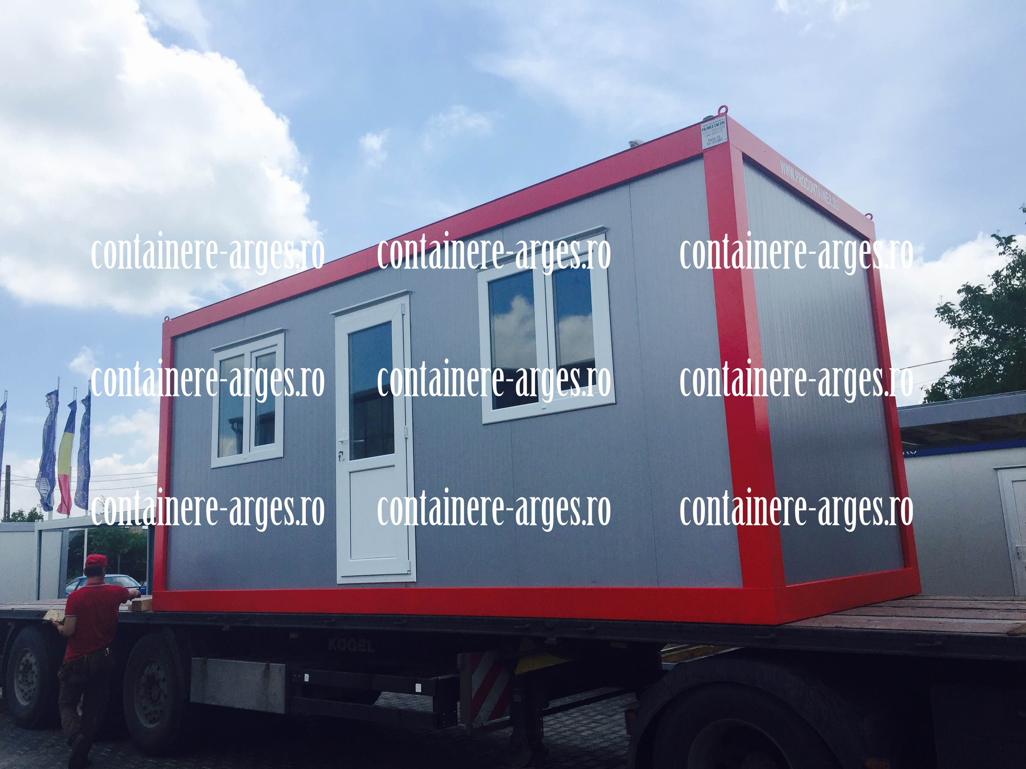 casa din containere. Arges